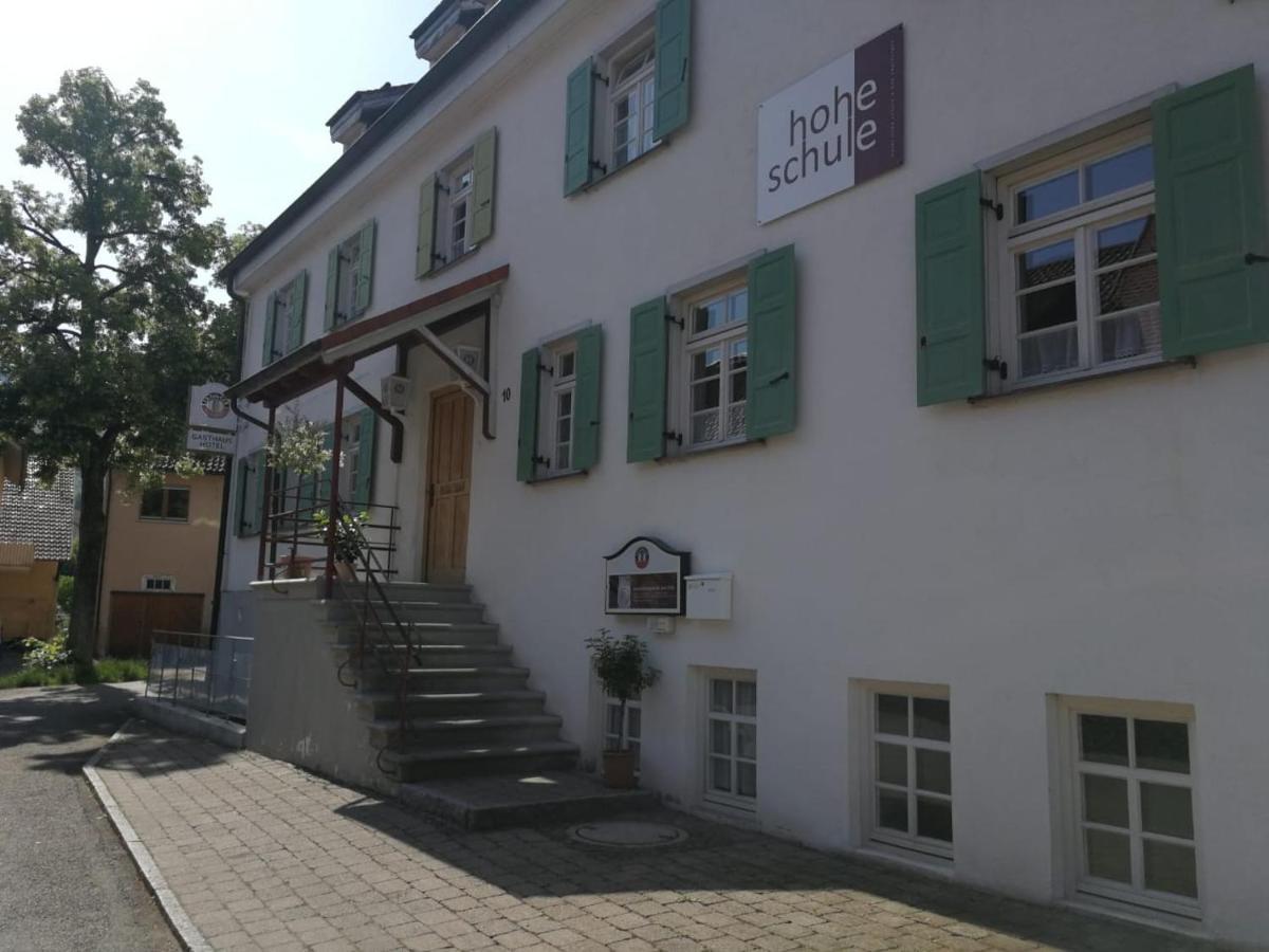 באד אוברקינגן Hotel Hohe Schule מראה חיצוני תמונה